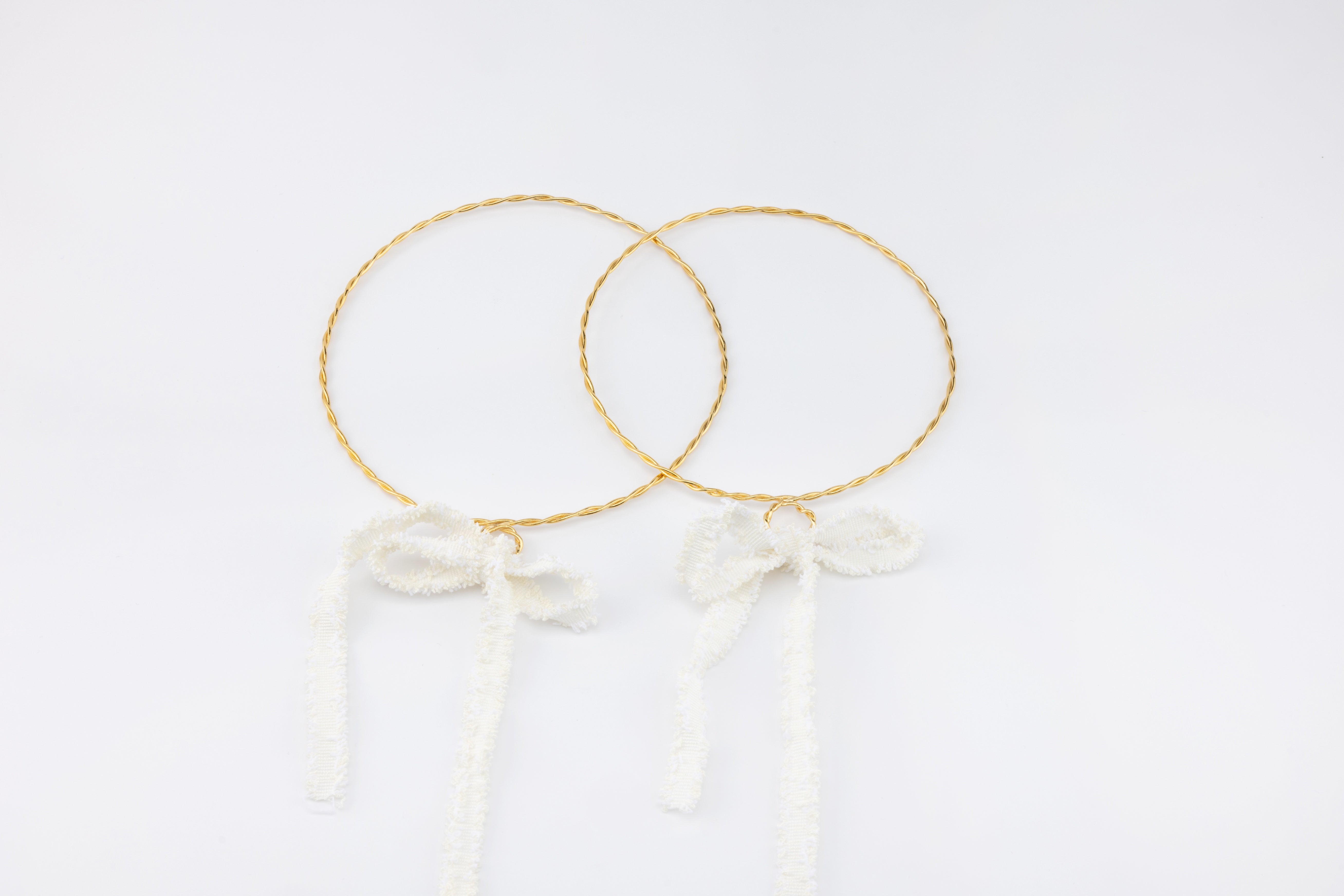 Tightly twisted Wedding Crowns (Stefana)