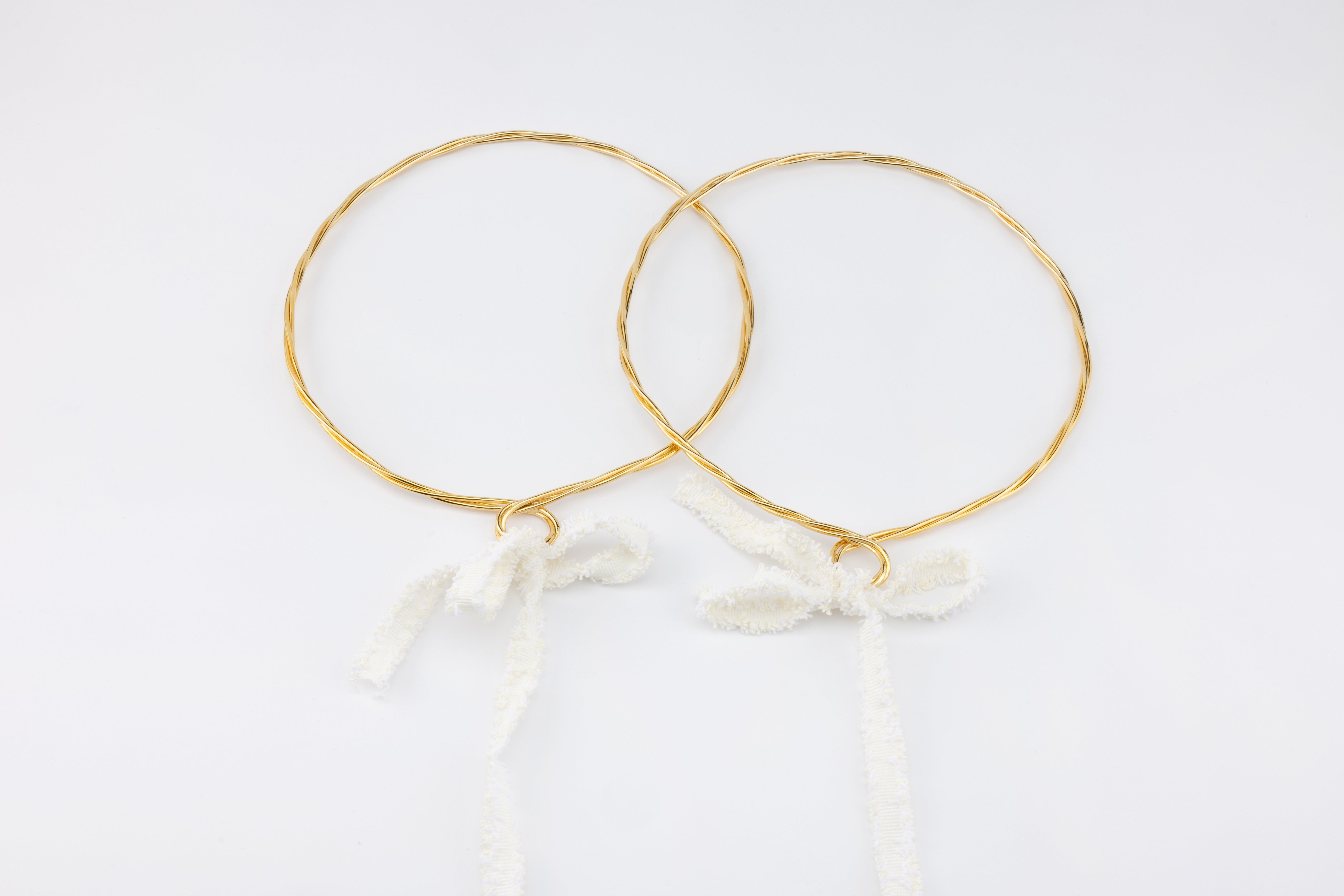 Loosely twisted Wedding Crowns (Stefana)