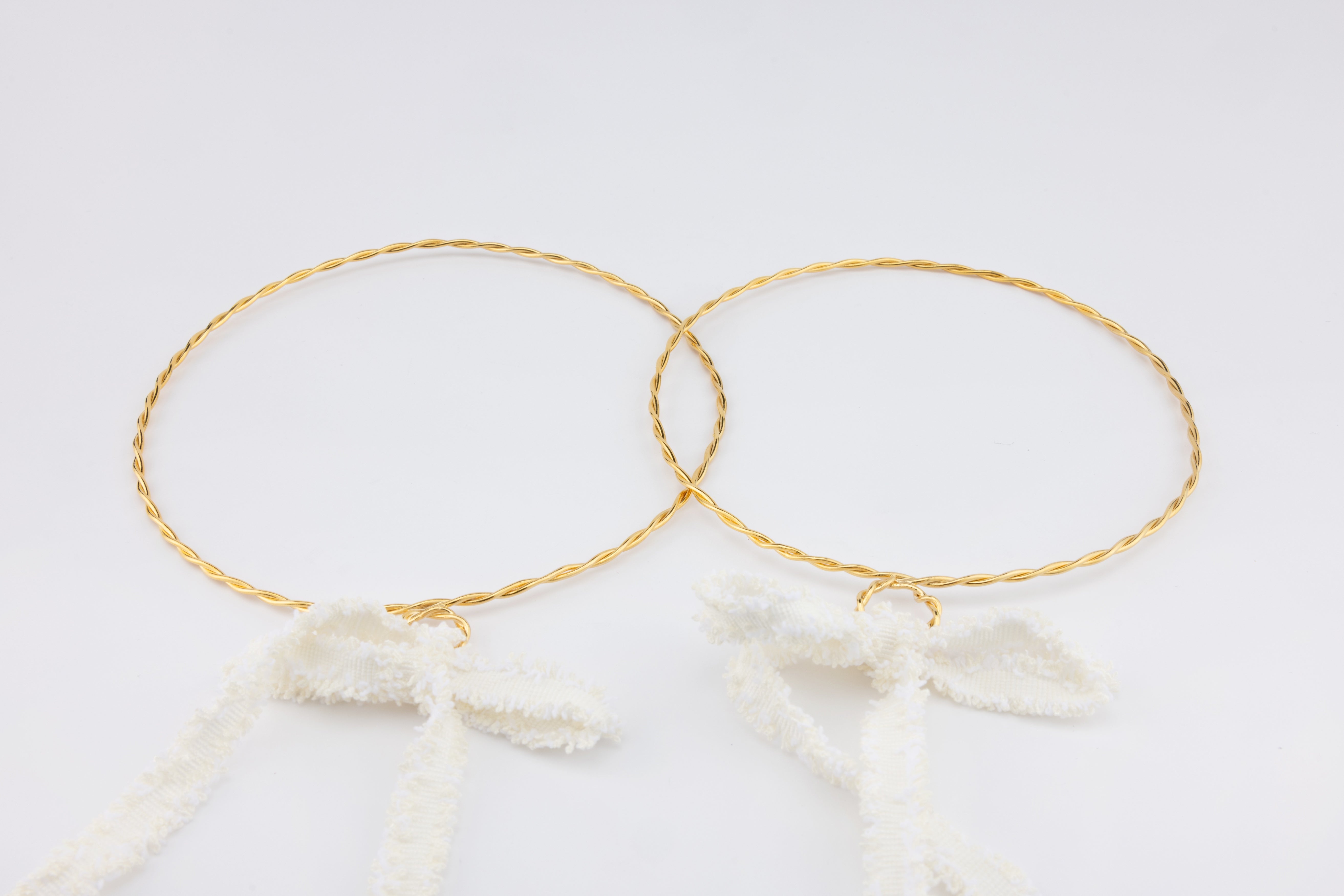 Tightly twisted Wedding Crowns (Stefana)