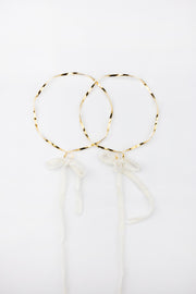 Flat twisted Wedding Crowns (Stefana)