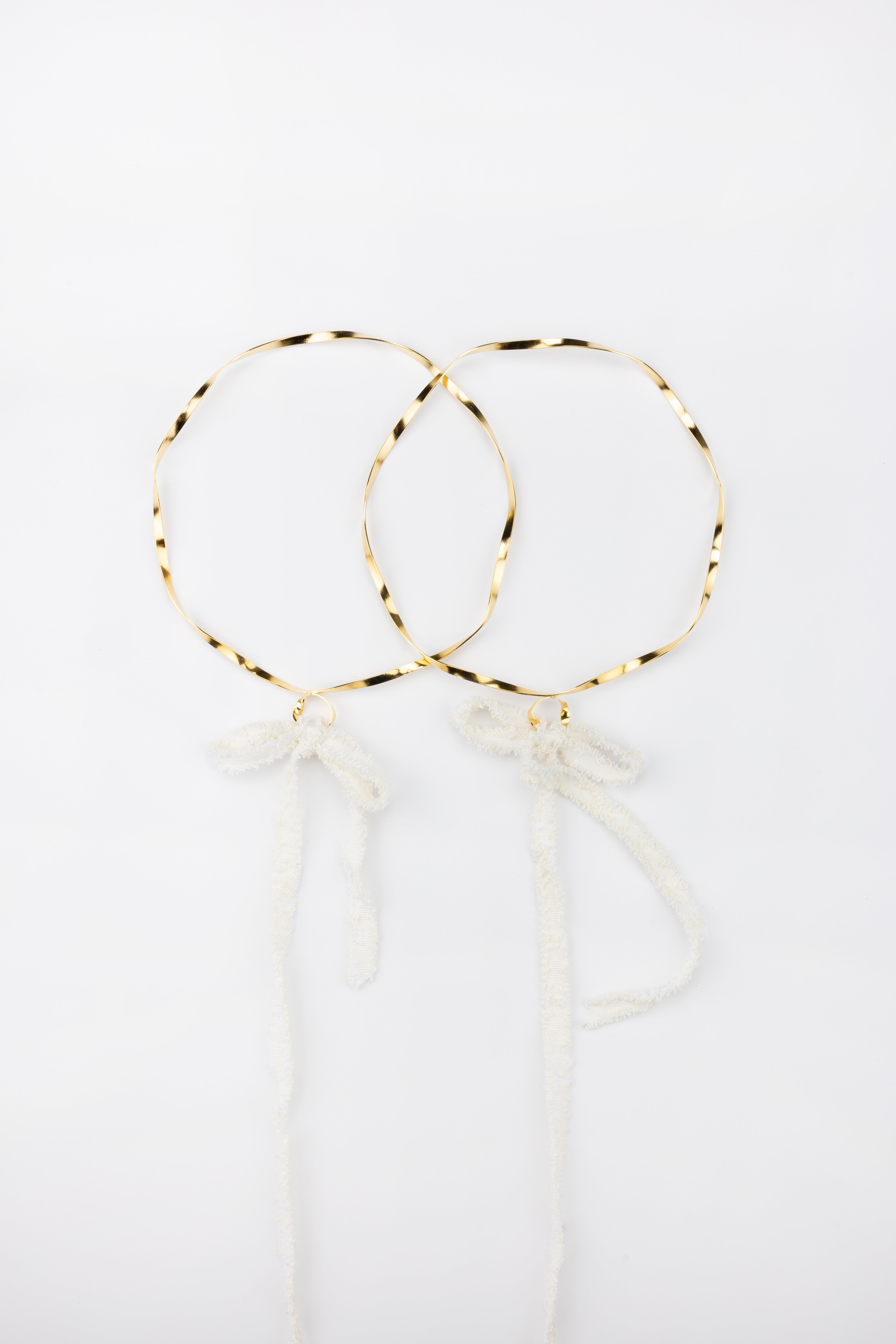 Flat twisted Wedding Crowns (Stefana)