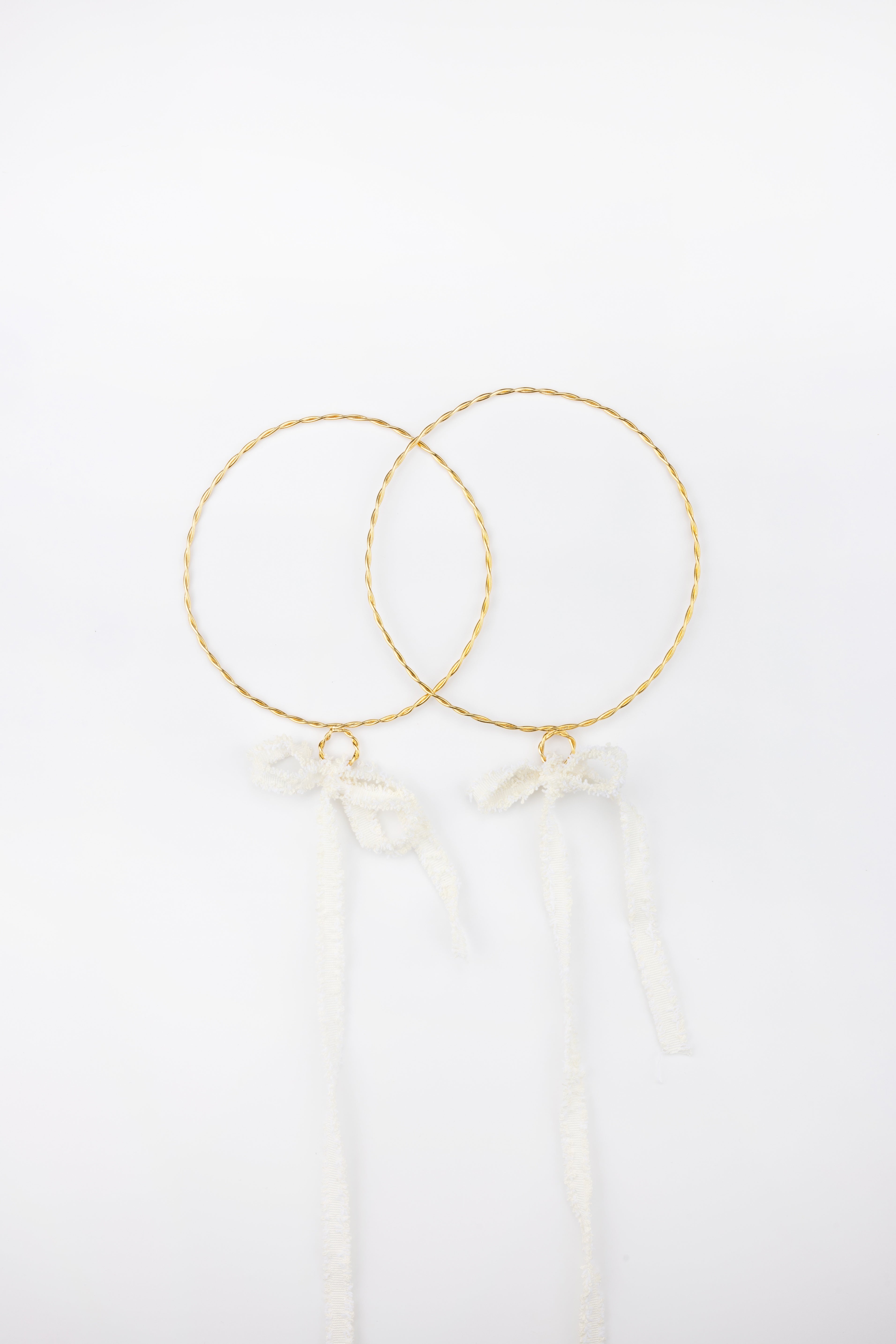 Tightly twisted Wedding Crowns (Stefana)
