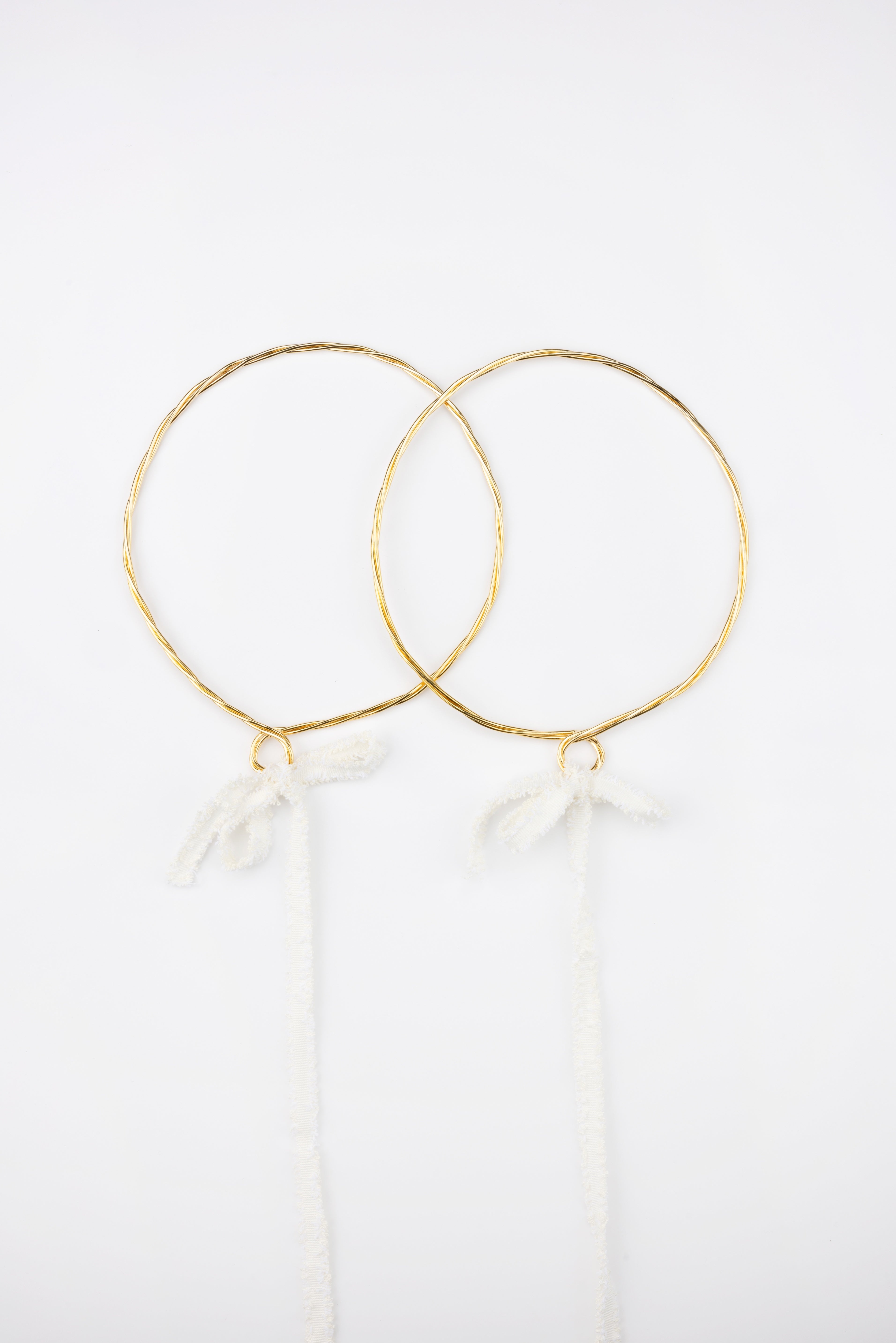 Loosely twisted Wedding Crowns (Stefana)
