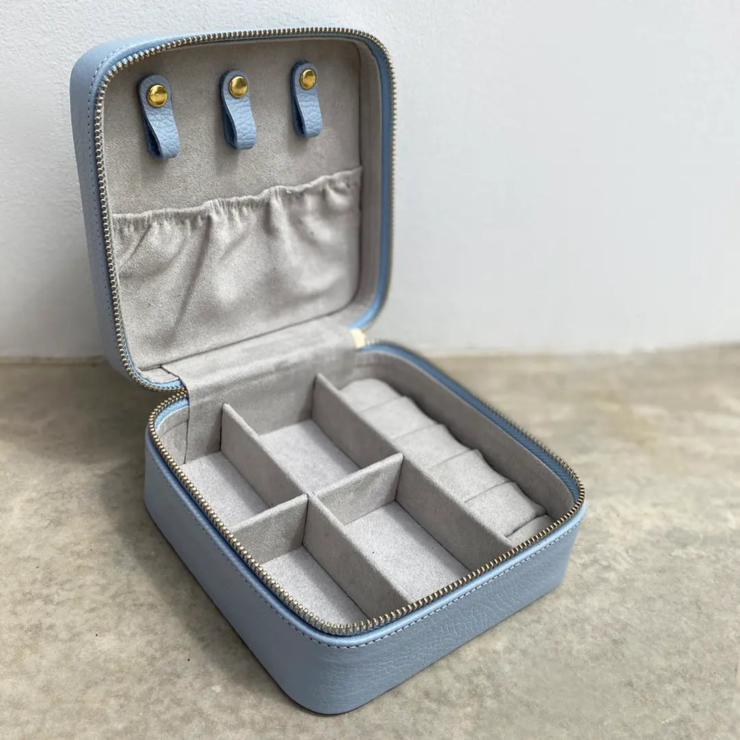 Light Blue Jewellery Case