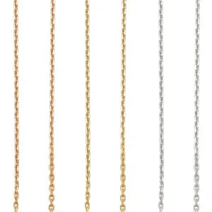 Dainty & Dense Cable Chain, 1,1mm
