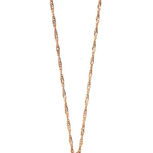 14K Gold Singapore Chain, 1mm