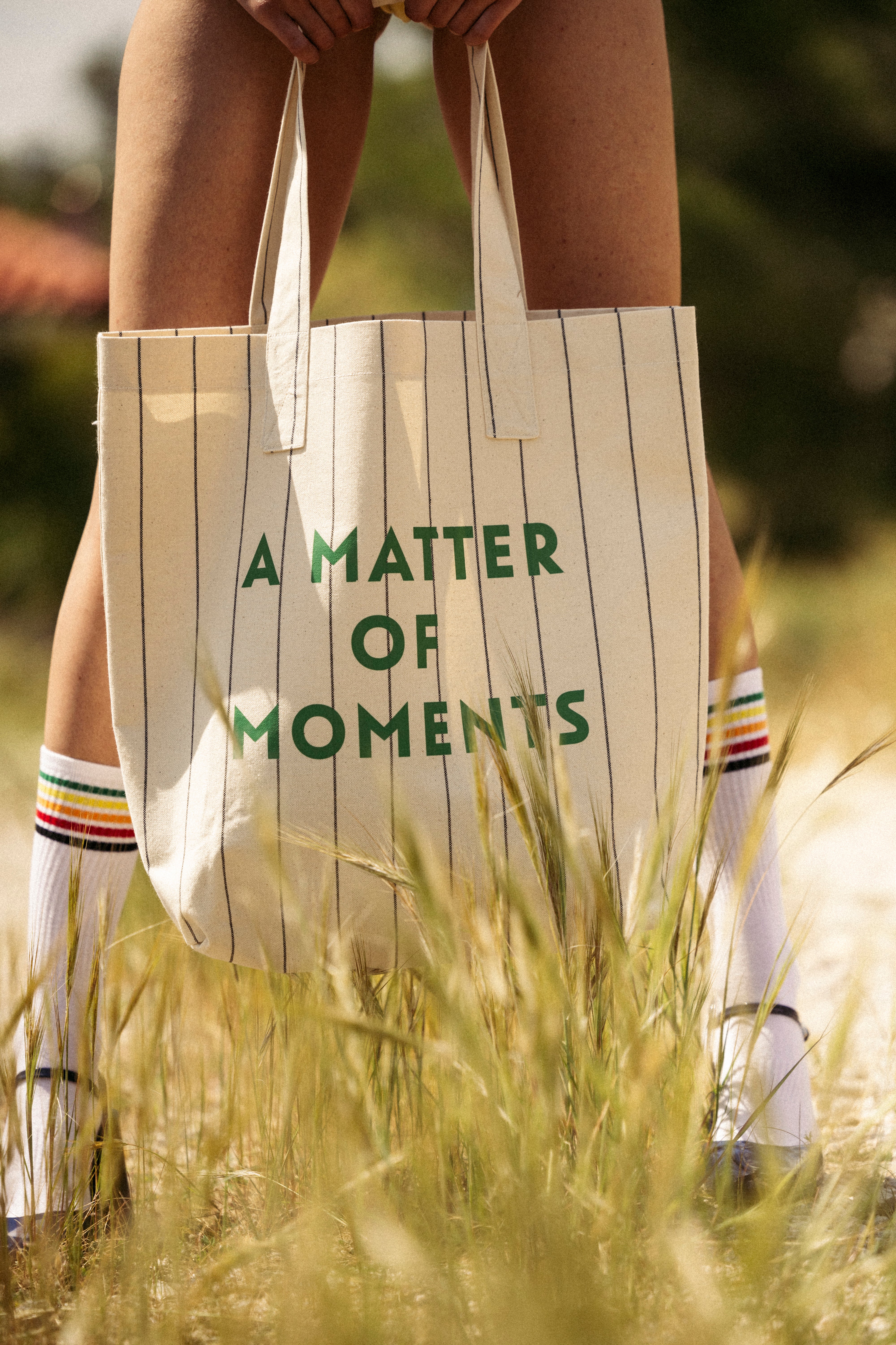 Beach bag - GREEN MOMENTS