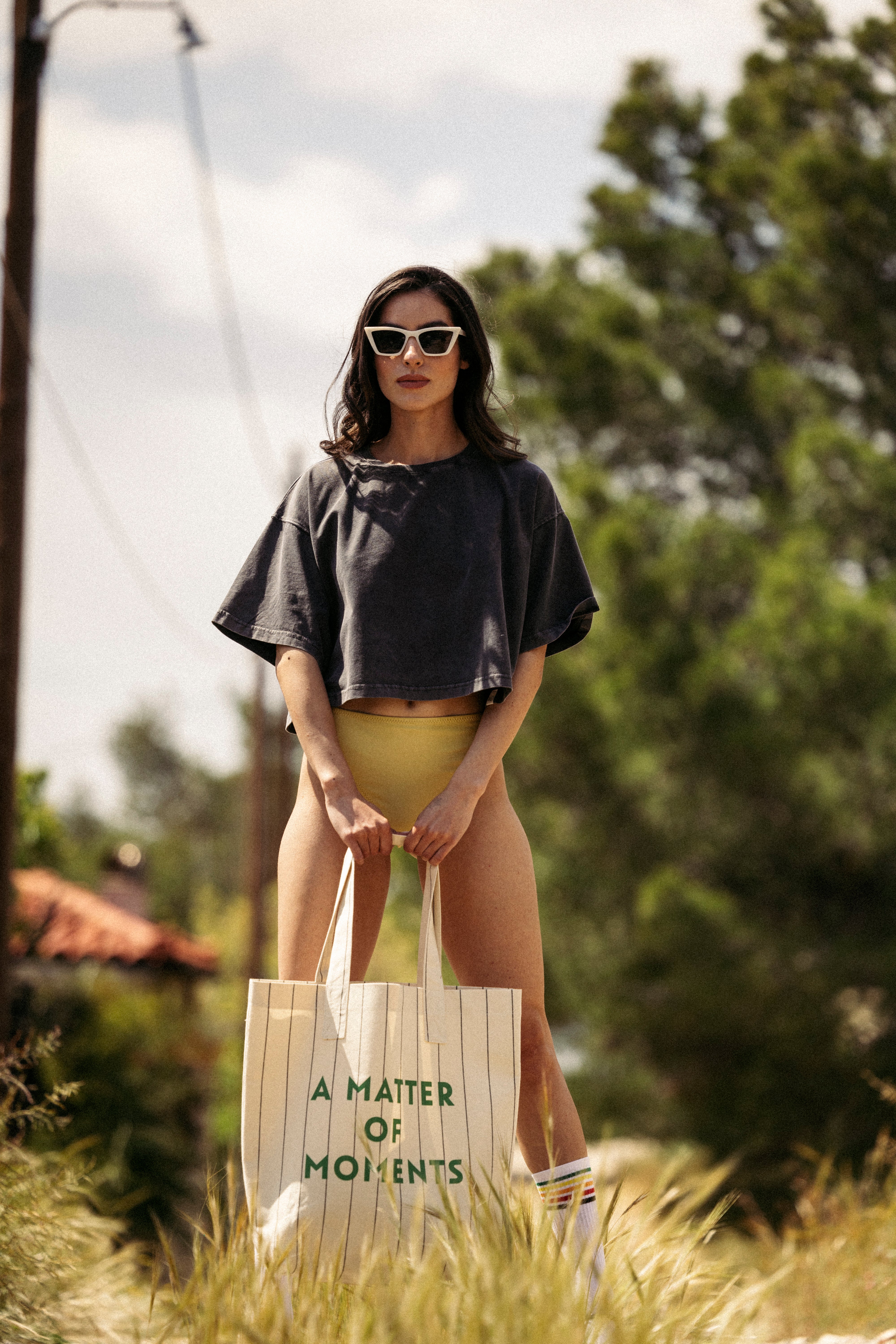 Beach bag - GREEN MOMENTS