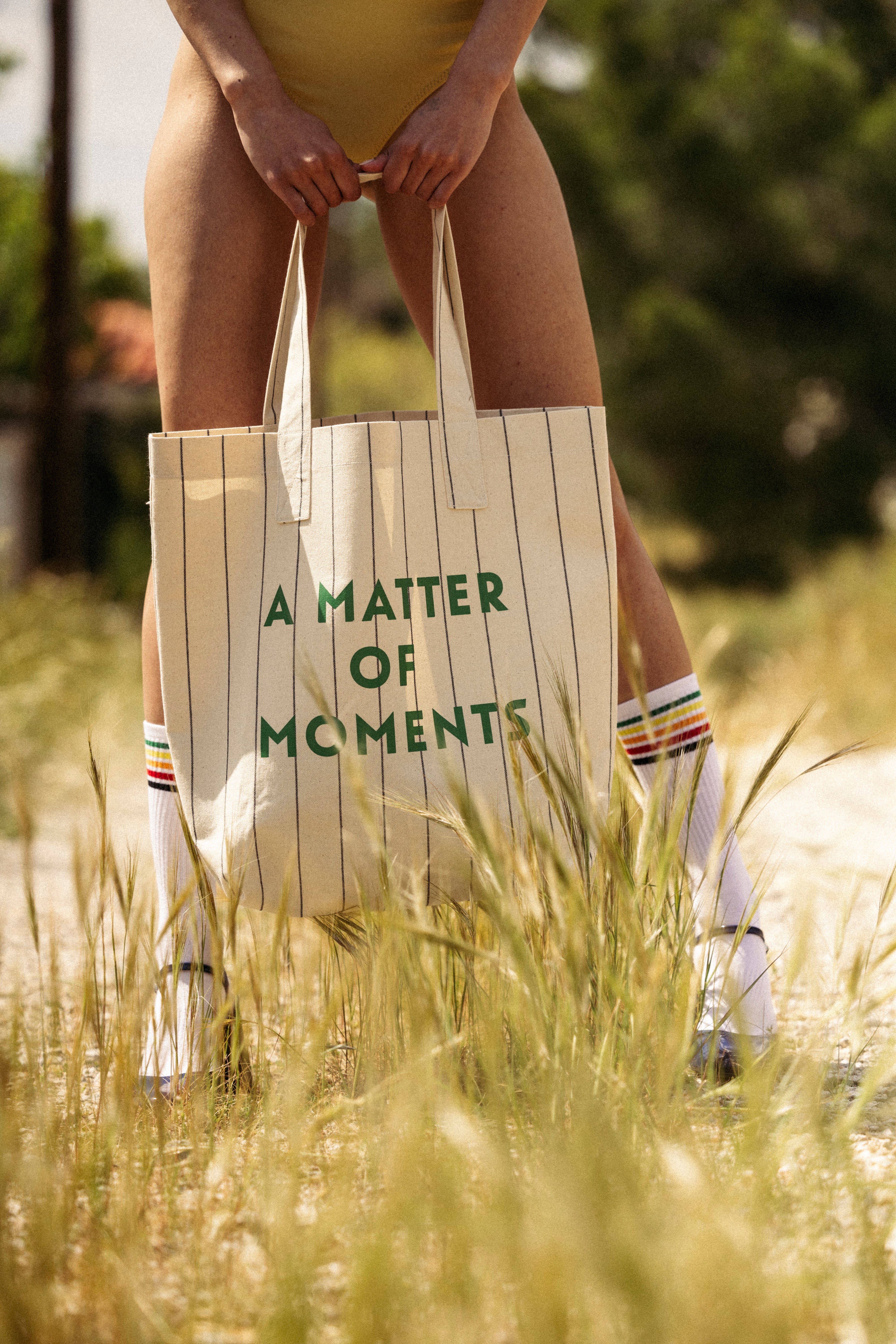 Beach bag - GREEN MOMENTS