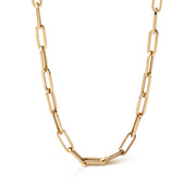14K Gold Link Chain Necklace