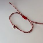 14K Gold Tiny Heart March Bracelet