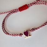 14K Gold Tiny Heart March Bracelet