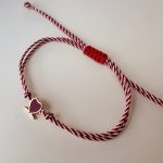 14K Gold Tiny Heart March Bracelet