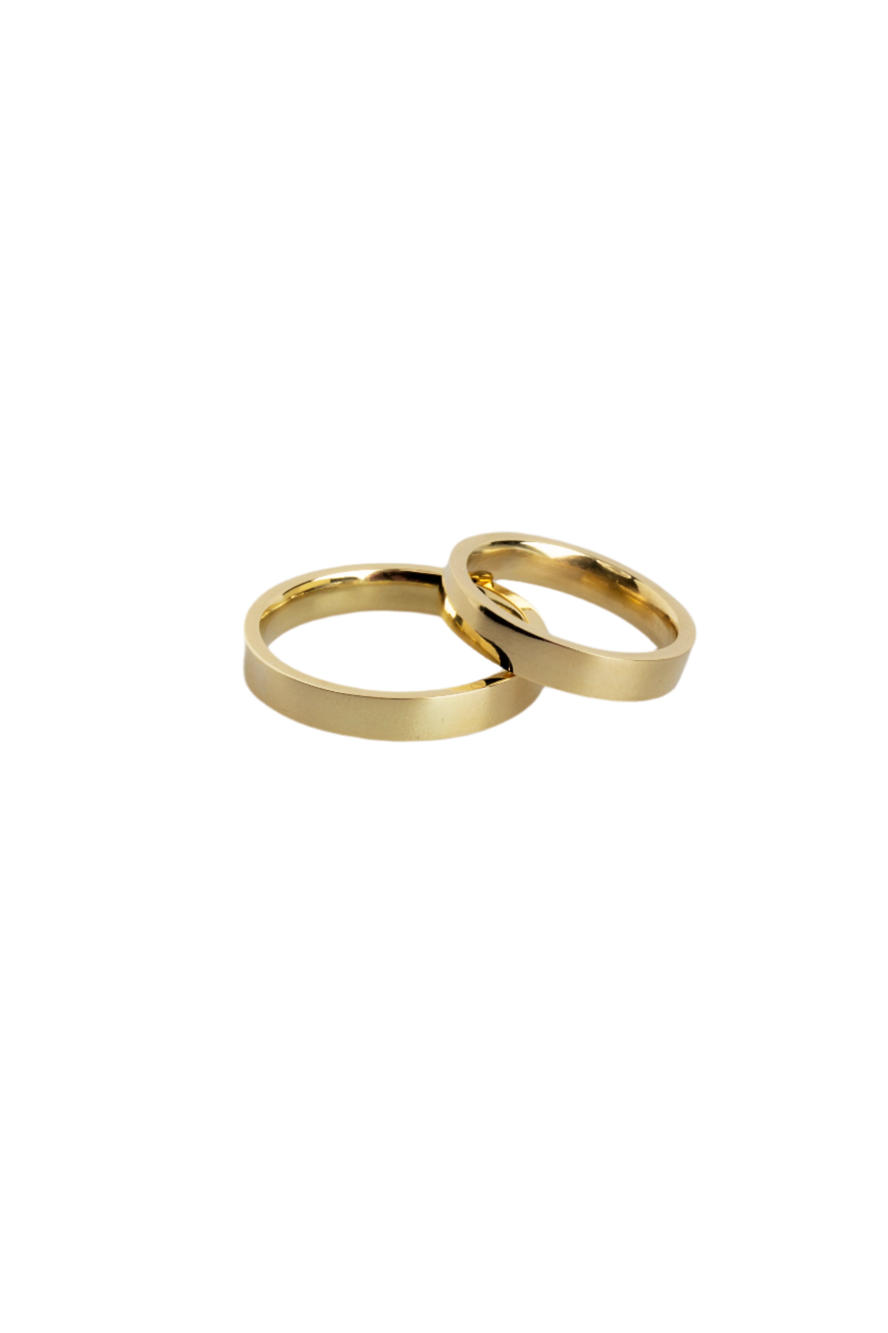Wedding Flat Band, 4mm wide
