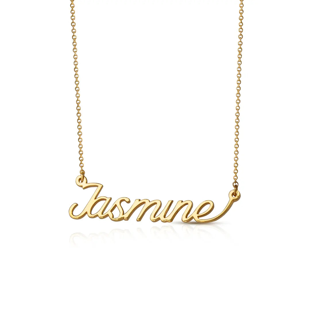14K Gold Personalized Name Necklace