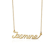 14K Gold Personalized Name Necklace