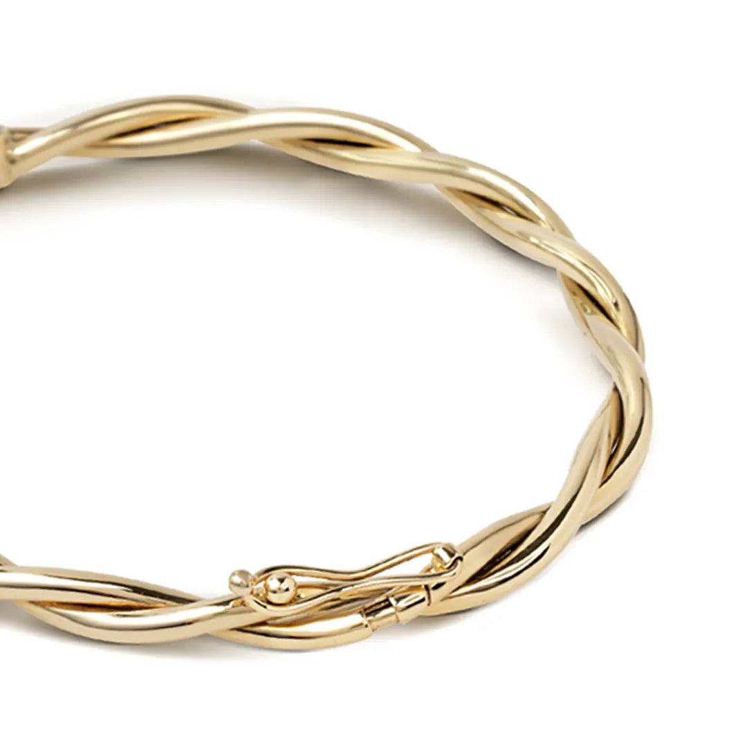 14K gold Twisted Bracelet