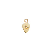 14K Gold Small Drop Diamond Star Elements