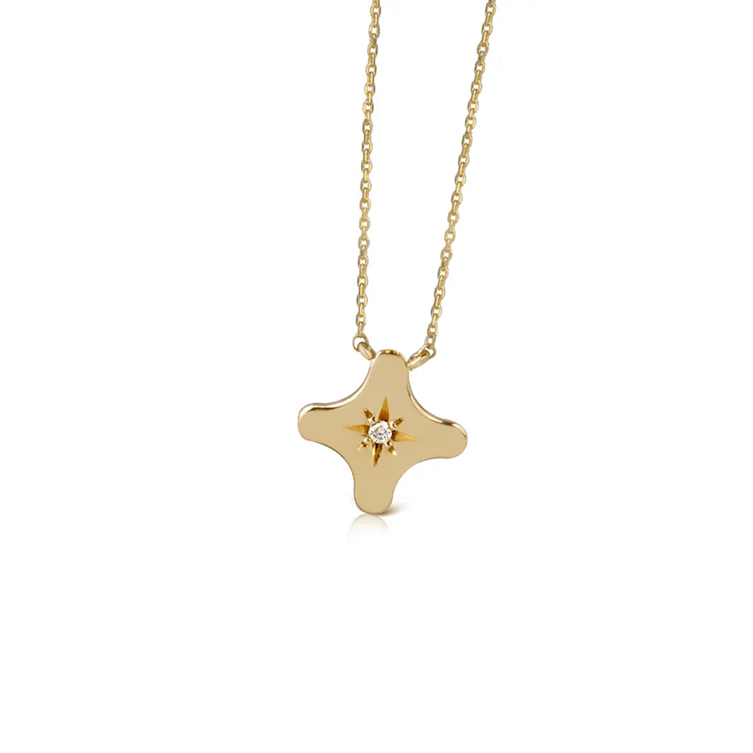 Tiny Star Diamond Necklace