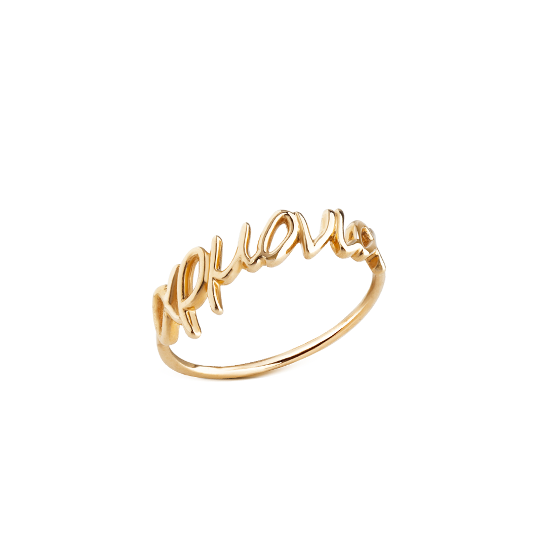 14K Gold “αρμονία” Ring
