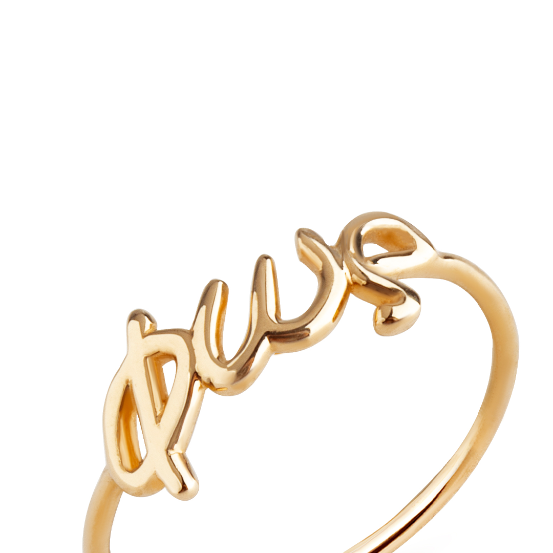 14K Gold “φως” Ring