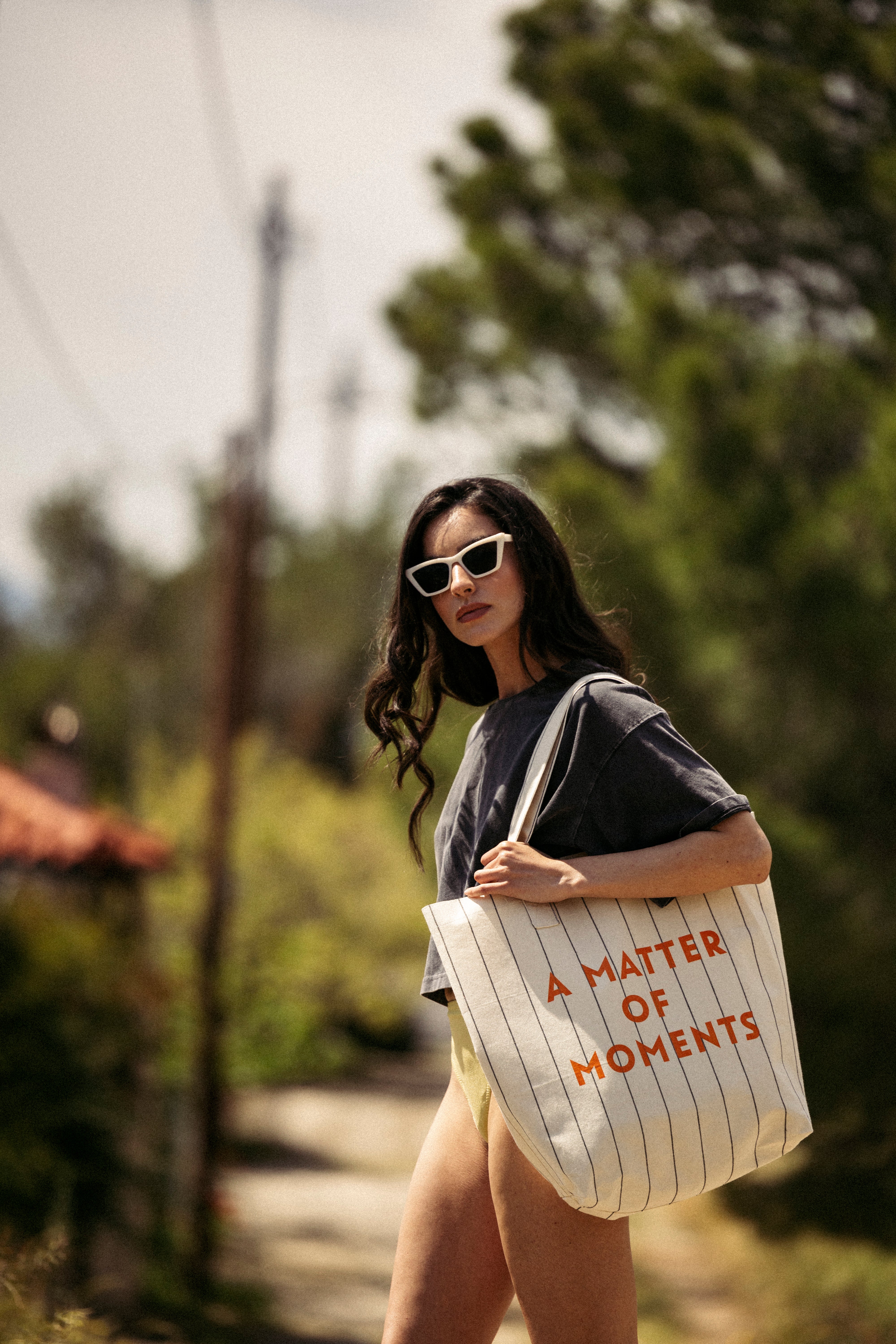 Beach bag - ORANGE MOMENTS