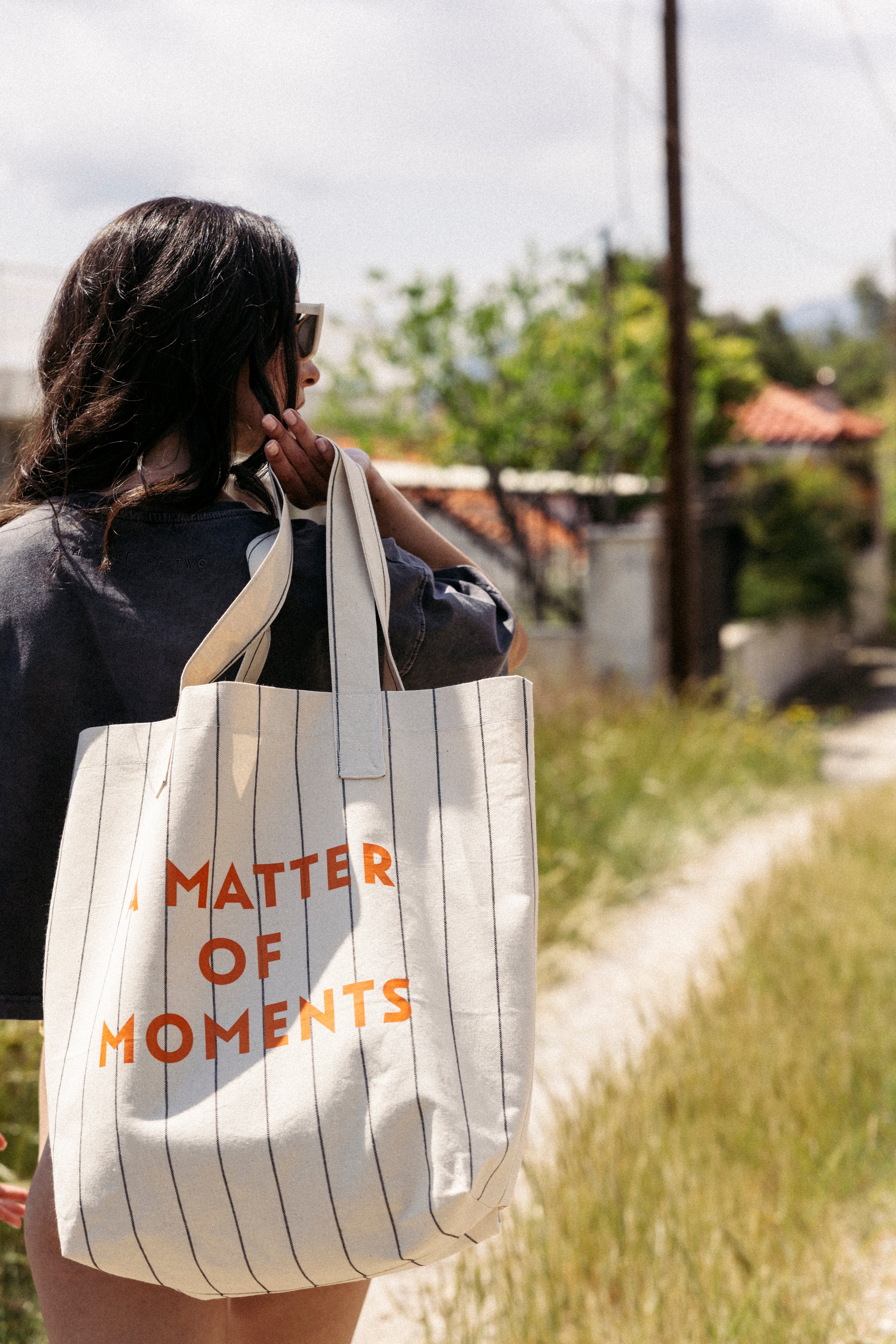Beach bag - ORANGE MOMENTS