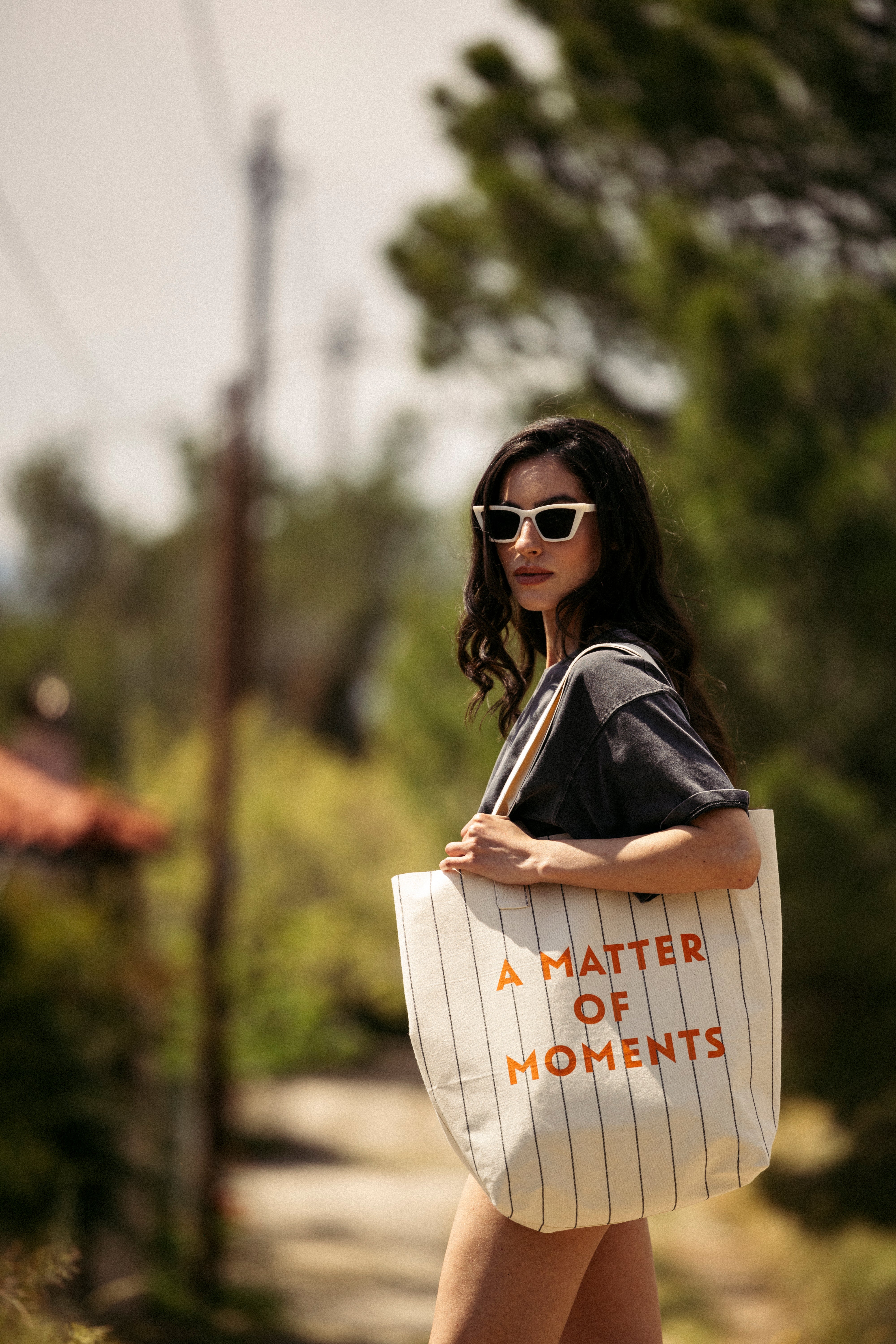 Beach bag - ORANGE MOMENTS