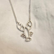 Mer-Mades Heart Claw Lobster Necklace