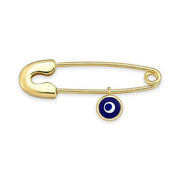 9K Gold Tiny Eye Safety Pin