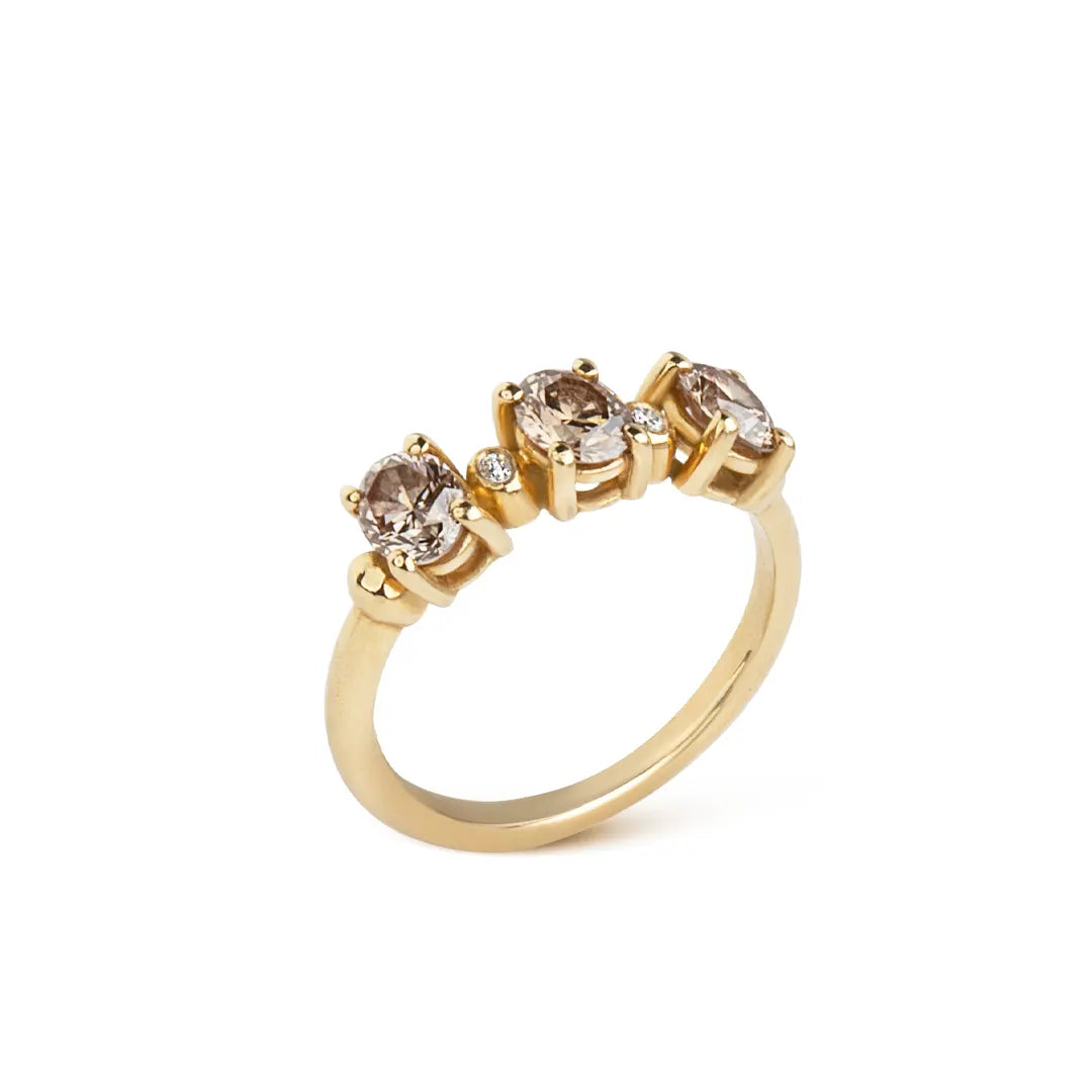 14K Brown Diamond