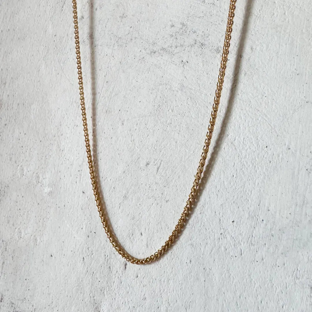 14K Gold Thick Anklet chain