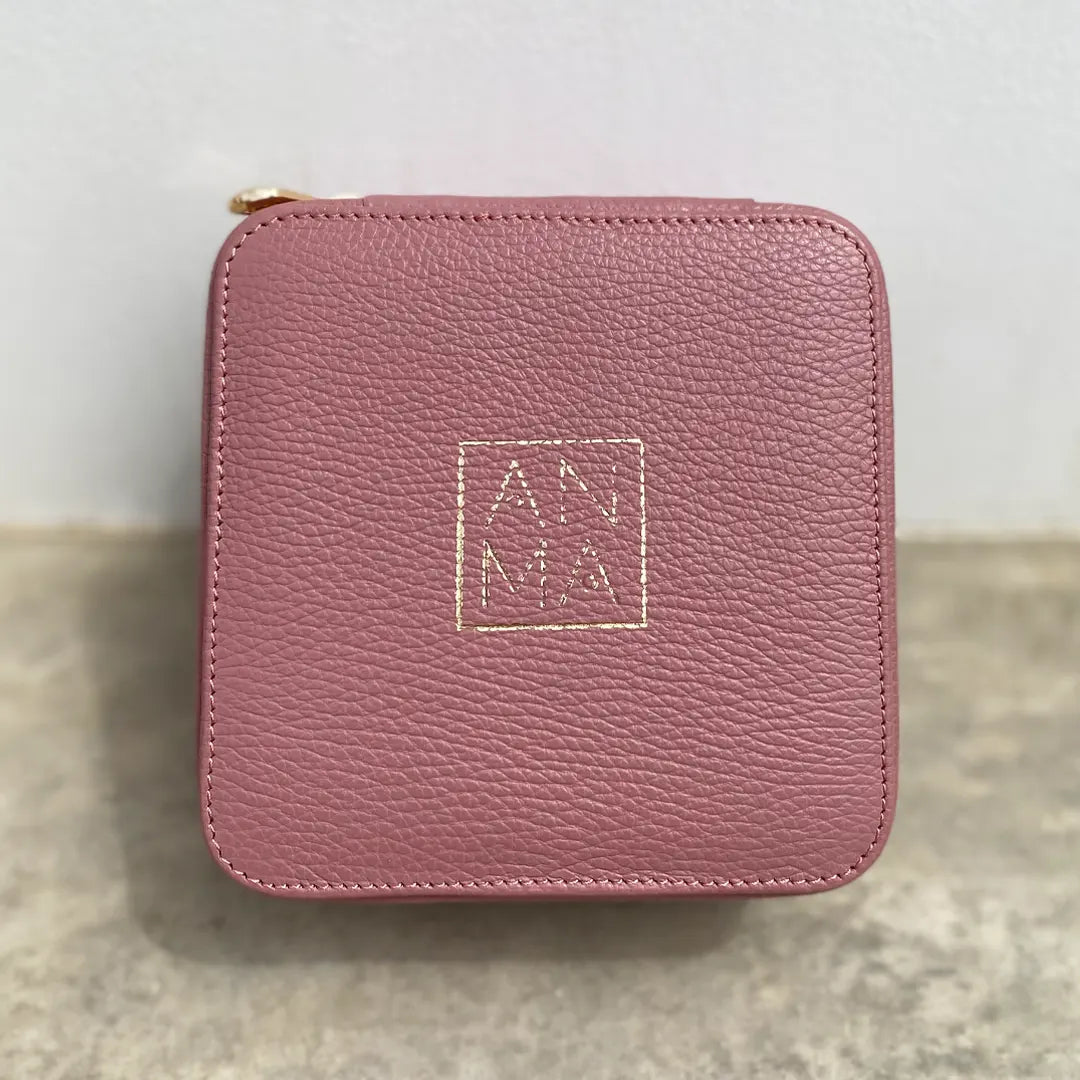 Dusty Pink Jewellery Case