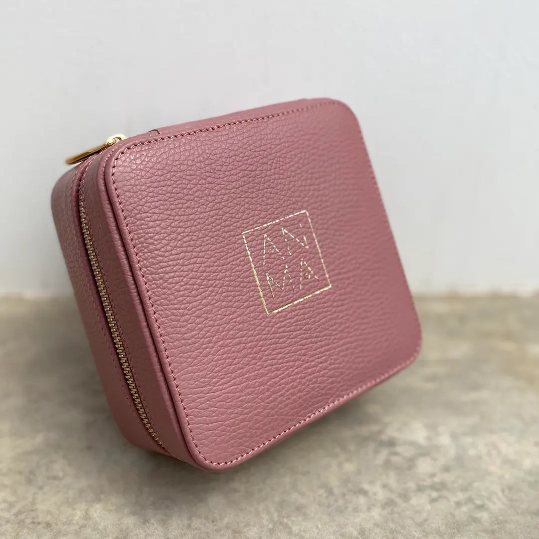 Dusty Pink Jewellery Case