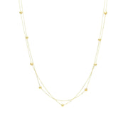 14K Gold Golden Drops Necklace