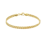 14K Gold Rope Twist Bracelet