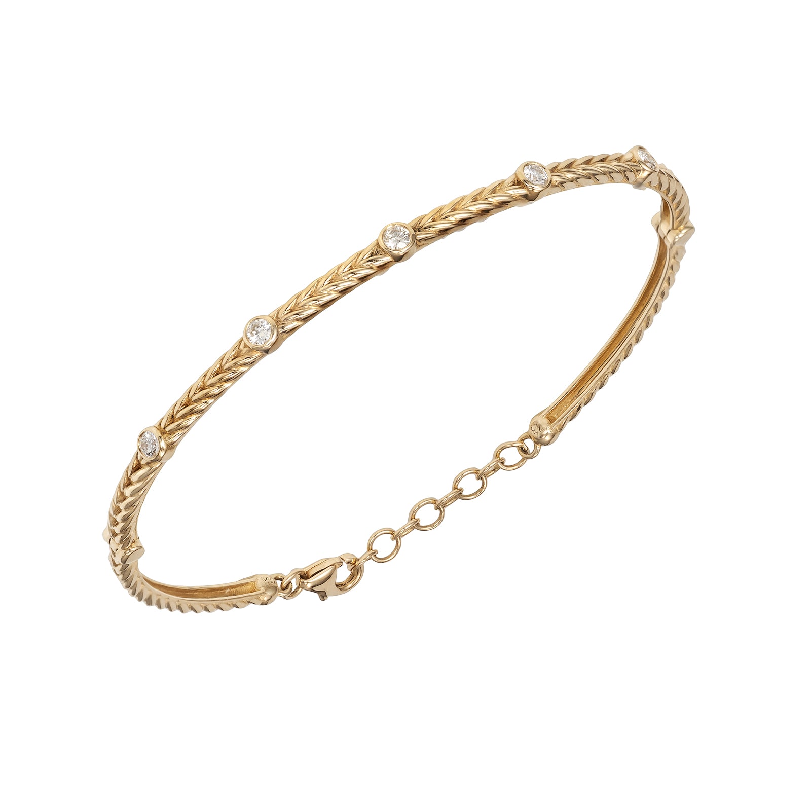 Herringbone Diamond Bracelet