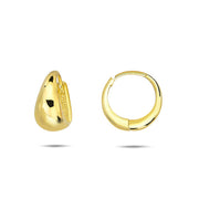 9K Gold Bold Mini Hoops