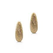 14K Gold Long Drop Earrings