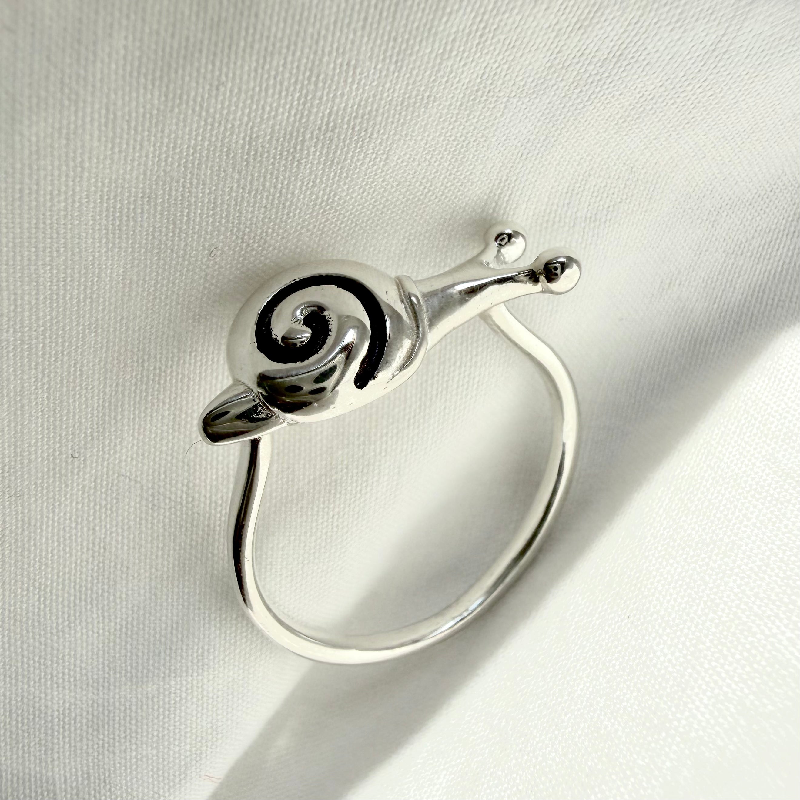 Silver “Snail” Talisman 2026 Ring (Big)