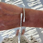 Silver Braided Bracelet