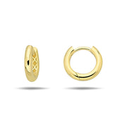 9K Gold Classic Mini Hoops