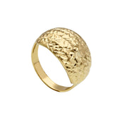 14K Gold Stardust Statement Ring
