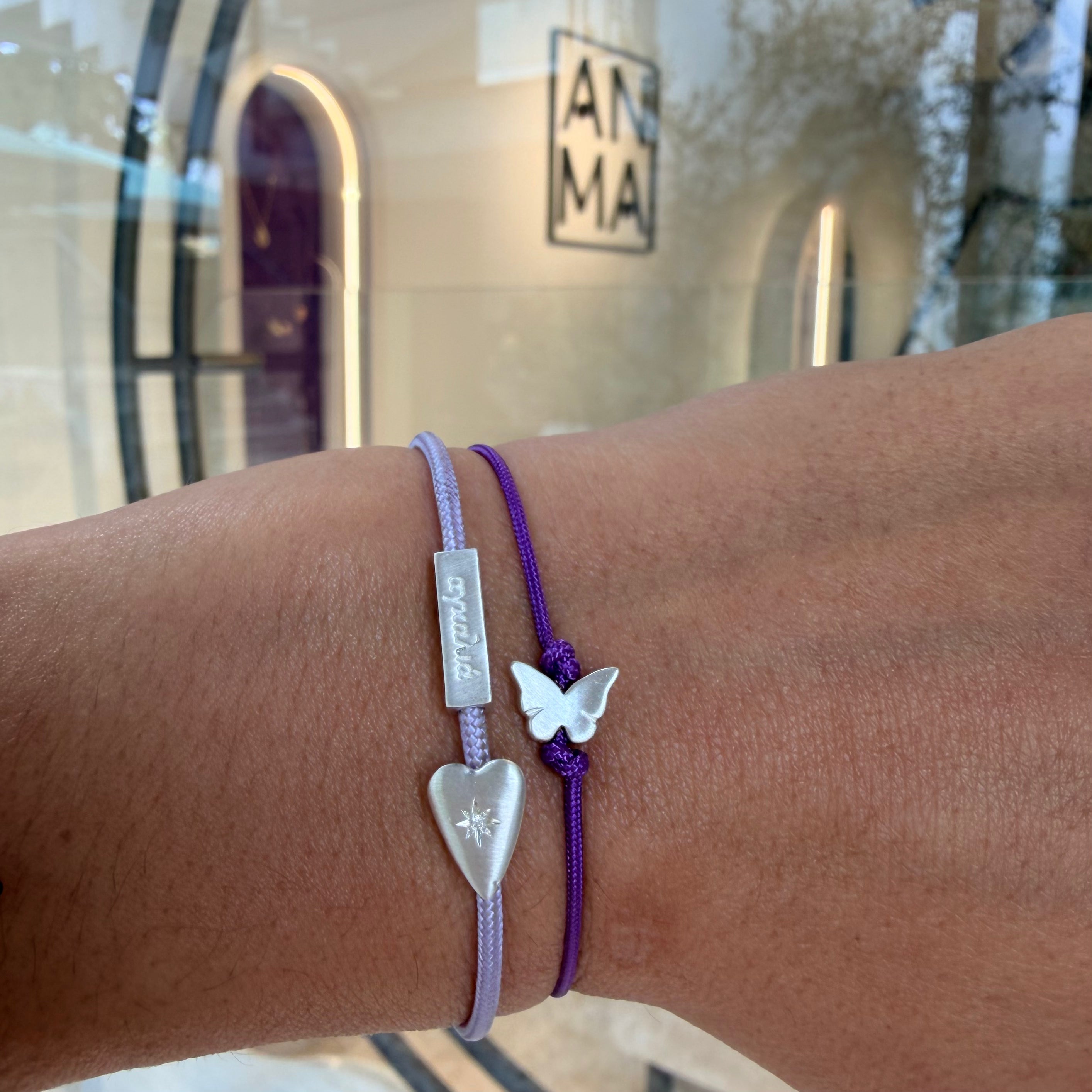 Silver Butterfly Bracelet