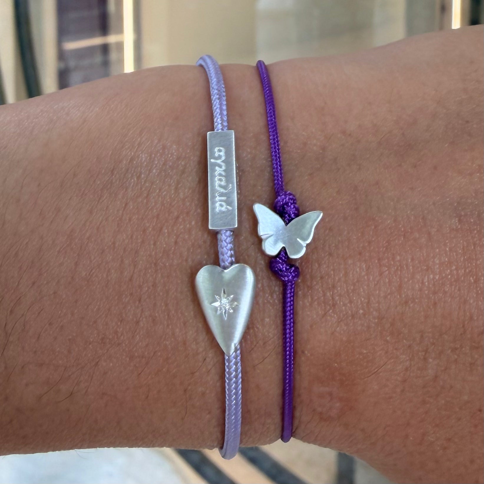 Silver Butterfly Bracelet