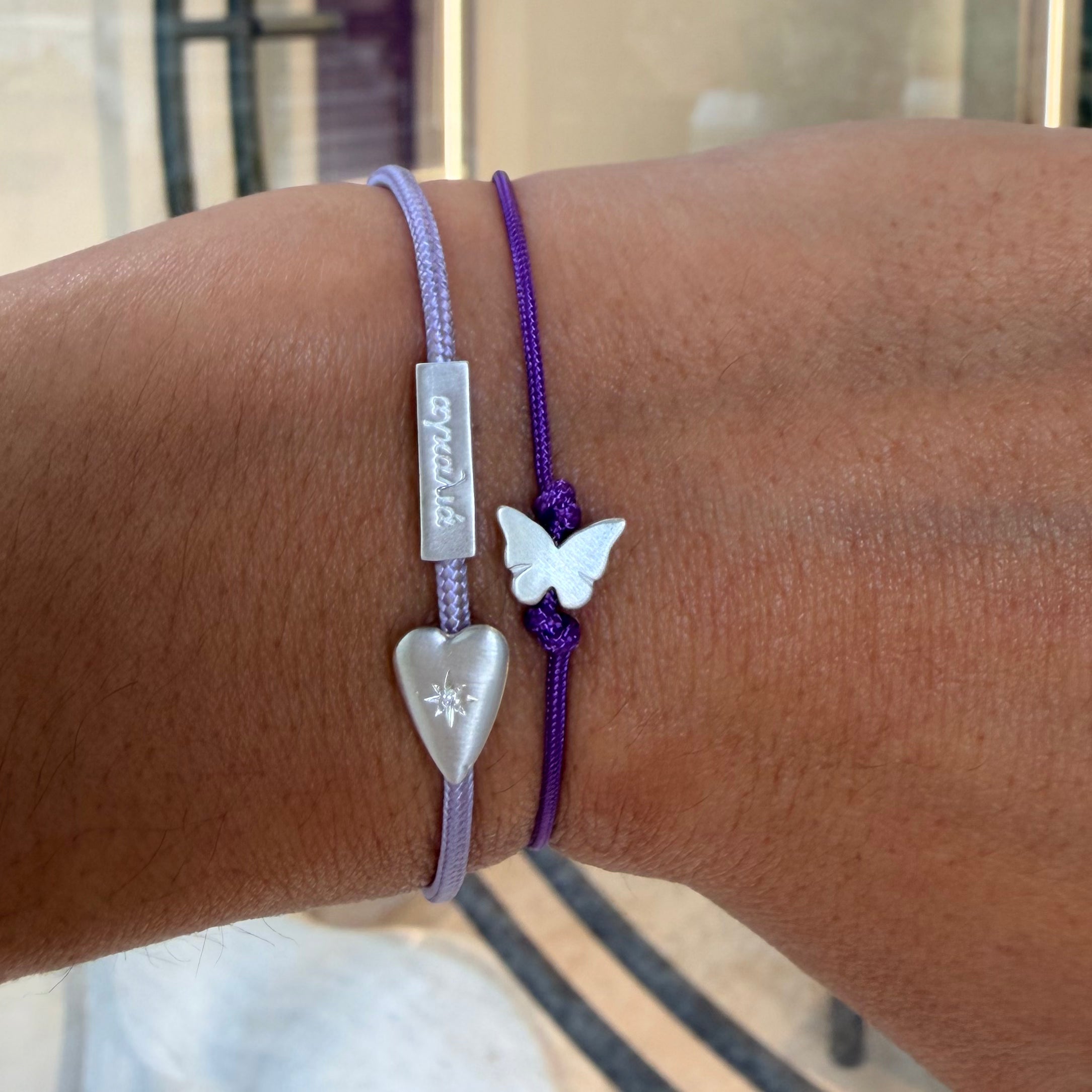Silver Butterfly Bracelet