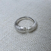 Organic, Open Silver Ring