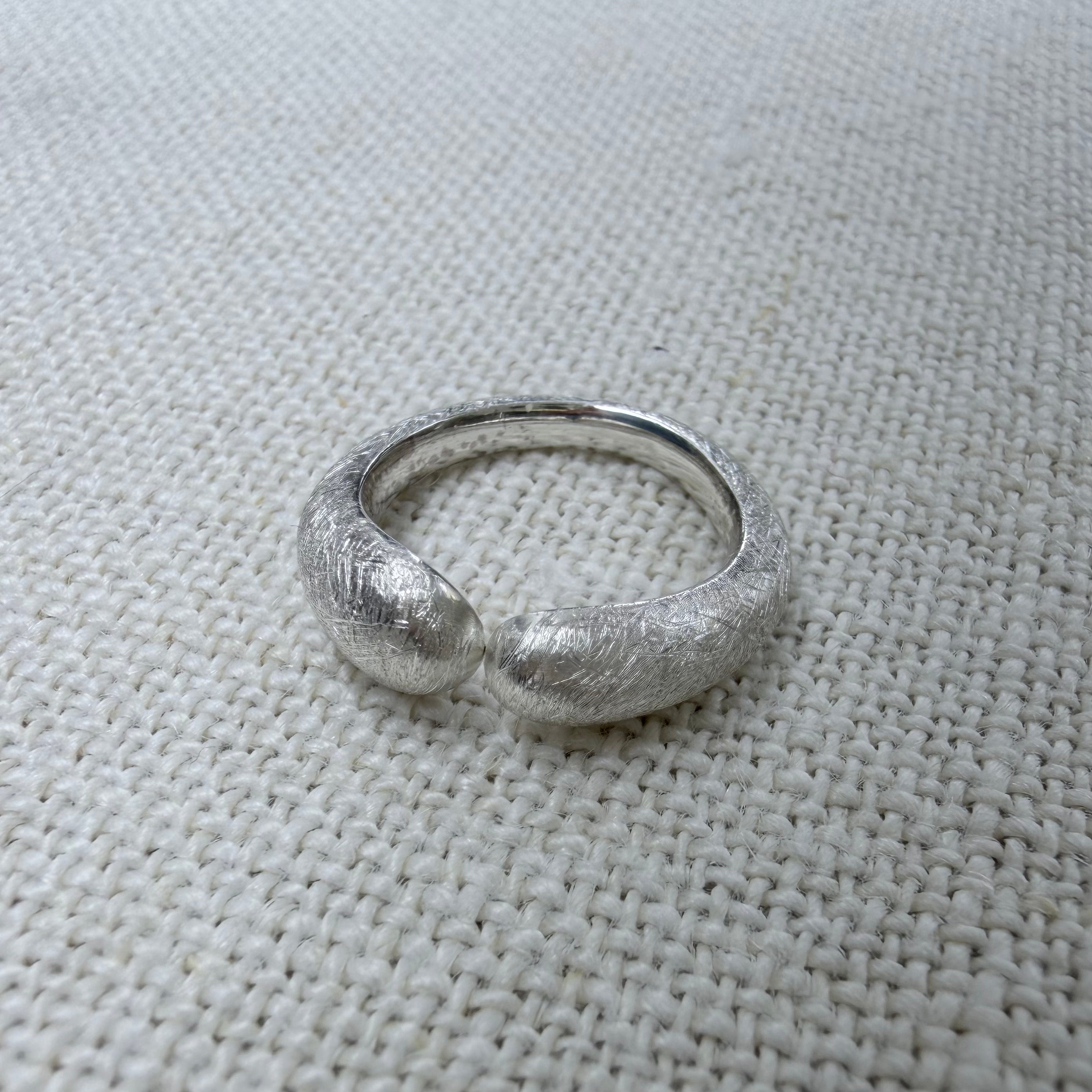 Organic, Open Silver Ring