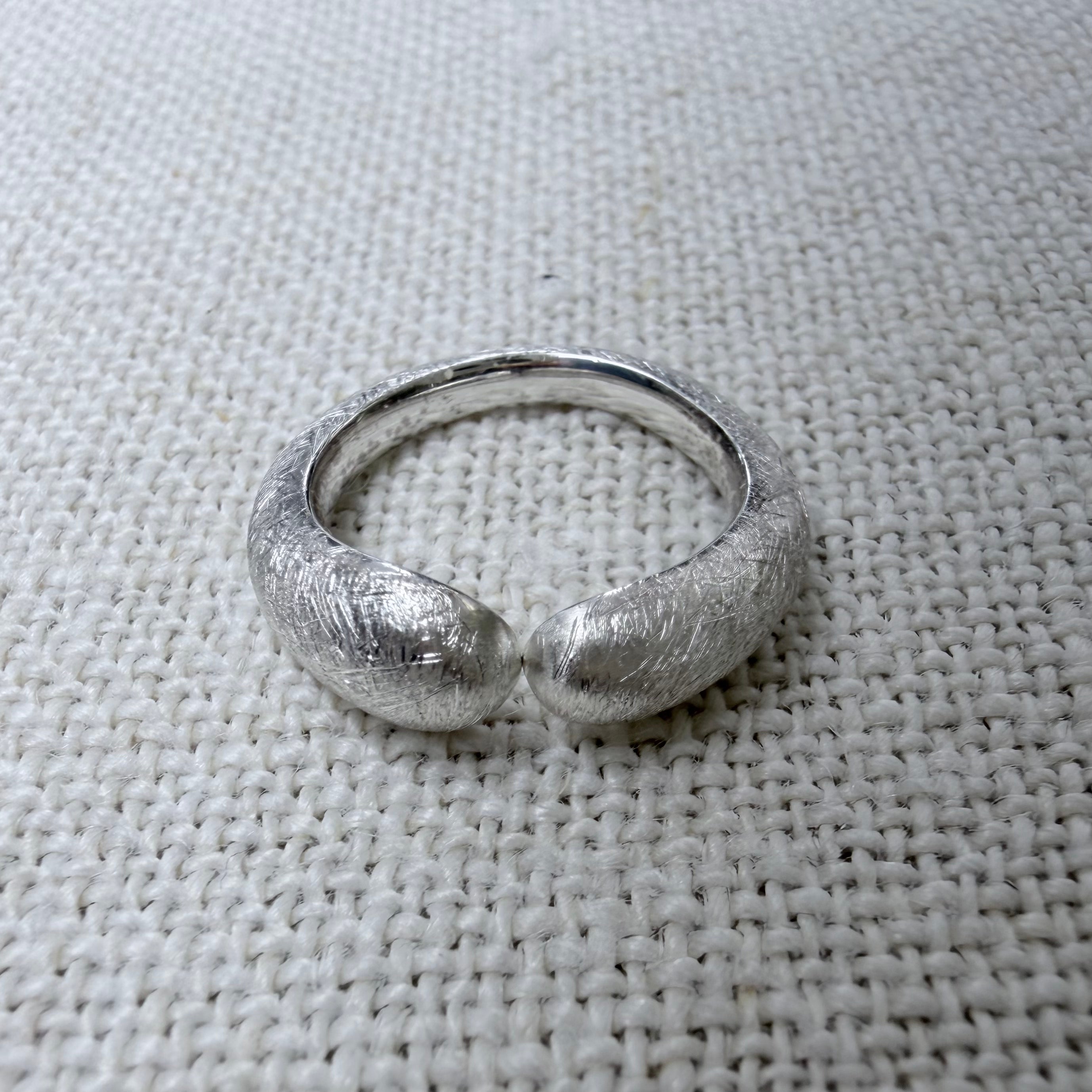 Organic, Open Silver Ring