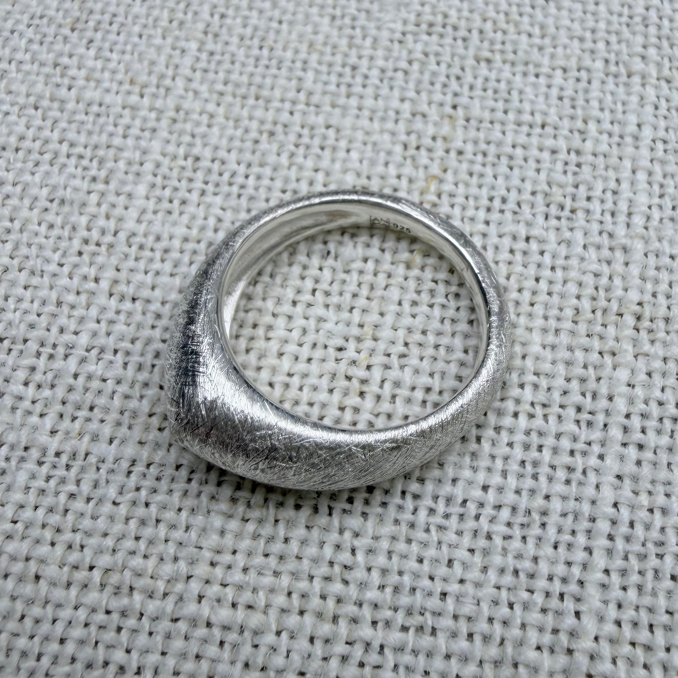 Pyramid Silver Ring